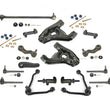 Upper Lower Control Arms Tie Rods Sway Bar Links for GMC Express Van 3500 96-02