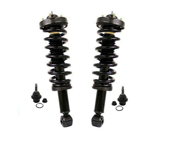 For 2009-13 Ford F150 4 Wheel Drive Front Coil Spring Strut Lower Ball Joints
