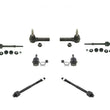 Fits For 05-10 Dodge Dakota 8 Pc Chassis Kit Ball Joints Tie Rods Sway Bar Links