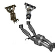 For 07-14 Volvo XC90 3.2L Manifold Catalytic Converters & Rear Lower Converter