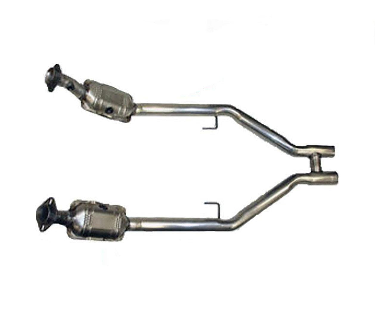 Nuevo tubo H de motor con convertidores catalíticos duales para Ford Mustang V8 4.6L 05-10