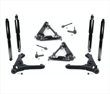 00-04 Durango Dakota 4WD Upper / Lower Control Arms Ball Joints Tie Rods 12Pcs