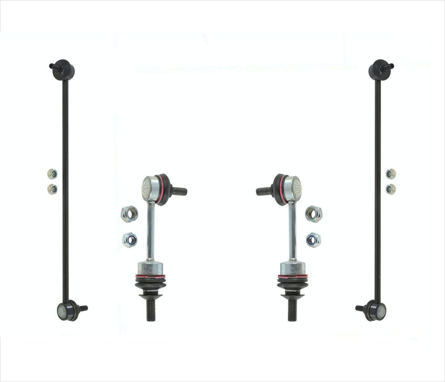 Set of Front & Rear Sway Bar Links For 525XI 528XI 530XI 535XI