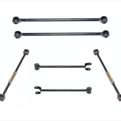 Rear of Car Rear Lower Rearward Forward Trailing Arm For 97-01 Lexus ES300 6pc