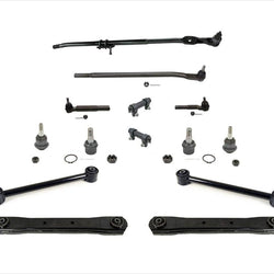 Brazos de control de enlace de arrastre y varillas de amarre para Dodge Ram 03-07 Ram 2500 4 ruedas motrices 6 piezas