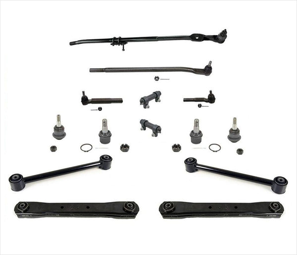 Drag Link & Tie Rods Control Arms for Dodge Ram 03-07 Ram 2500 4 Wheel Drive 6Pc