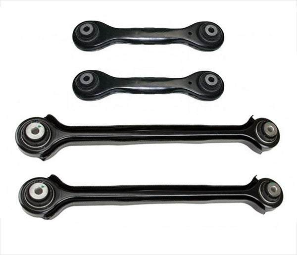 (4) Rear of Car Upper Rearward & Foward Control Arms For 2009-2013 BMW 328I