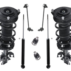 Front Complete Struts Rear Shocks Links Ball joints For Nissan 2009-2014 CUBE