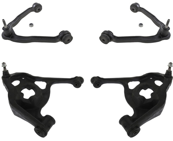 For 03-14 Express 1500 Rear Wheel Drive Upper & Lower Control Arms Ball Joints