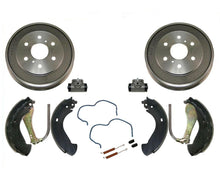 Compatible con modelos GMC Silverado 1500 2005-2008 con tambores de freno traseros y zapatas de freno.