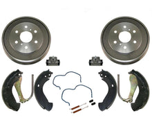 Para modelos GMC Silverado 1500 05-08 con tambor de freno trasero y zapatas de freno, 6 piezas
