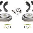 Fits For 95-05 Dodge Neon With 5 Stud Rear Brake Drum Drums & Shoes Hardware 6pc