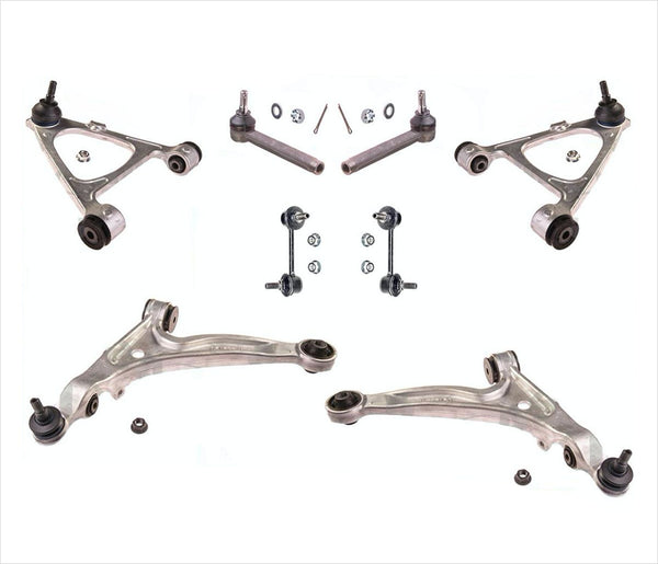 Upper & Lower Control Arm W/ BJ Tie Rods Sway Bar Links For 06-15 MX5 Miata