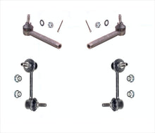 (2) Front Outer Tie Rods & (2) Front Sway Bar Links For 06-15 MX5 Miata