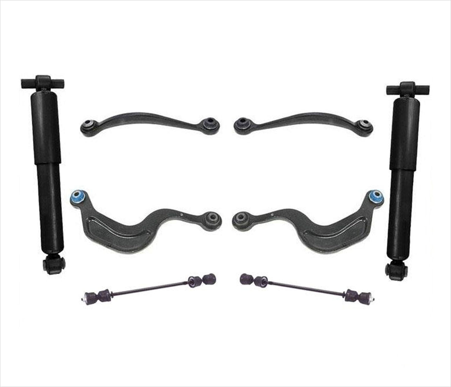8Pc Rear Right & Left Upper Lateral Control Arm Rear Shocks for GMC Acadia 07-17
