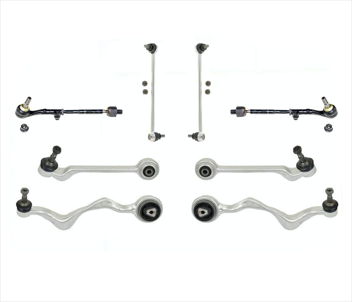 Se adapta a BMW 07-13 328I, tracción trasera, varillas de amarre traseras inferiores, barra estabilizadora 8P