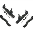 Lower Ball Joints Tie Rods For Lexus 06-15 S250 06-16 IS350 Rear Wheel Drive 4Pc