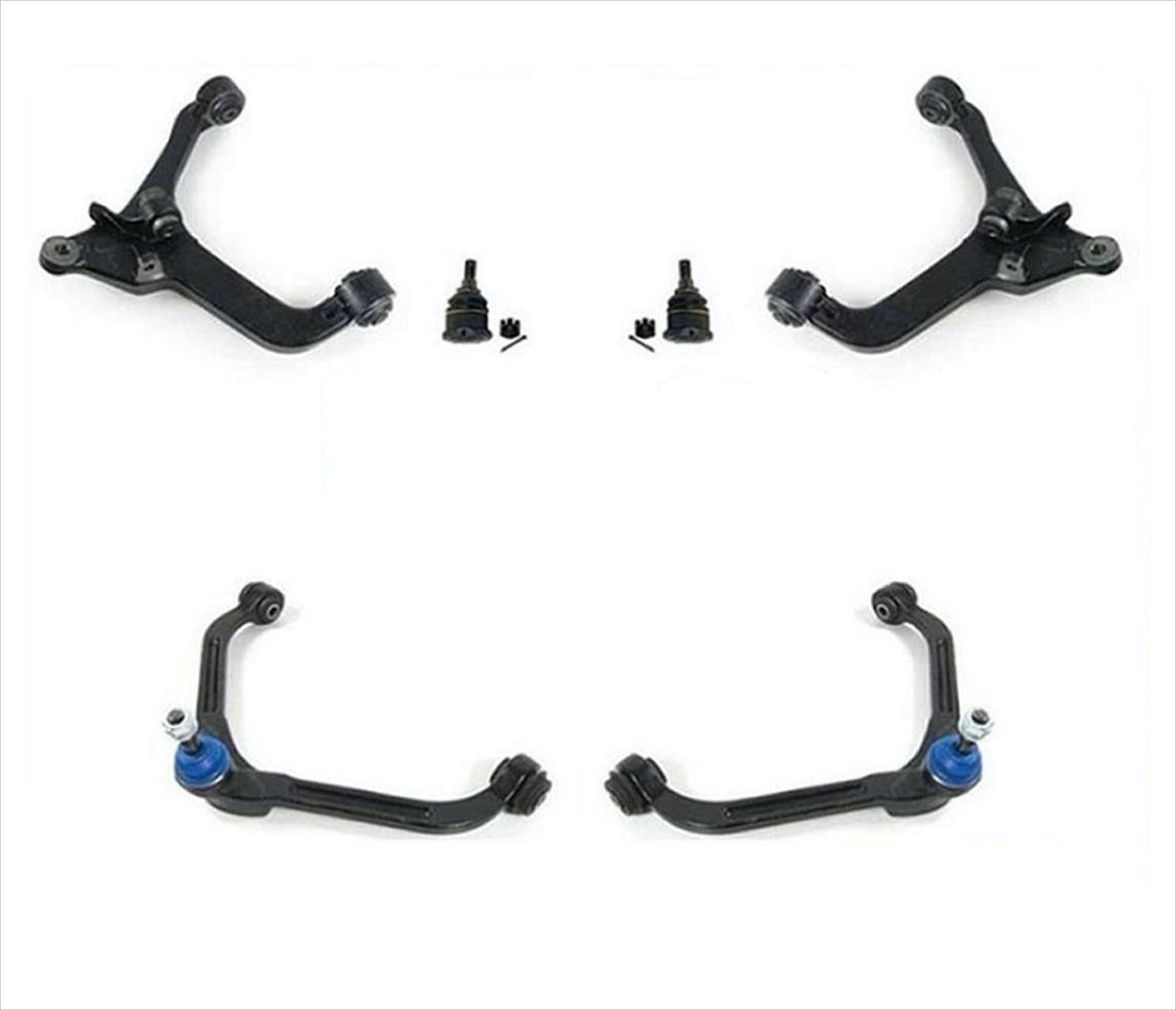 Lower & Upper Control Arms With Ball Joints Fits For Jeep Liberty 2005-2007