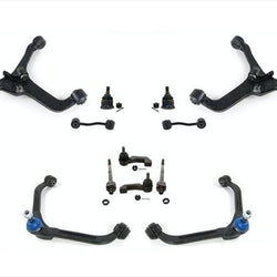 Se adapta a los brazos de control superiores e inferiores delanteros Jeep Liberty 05-07, eslabones de varillas de amarre BJ