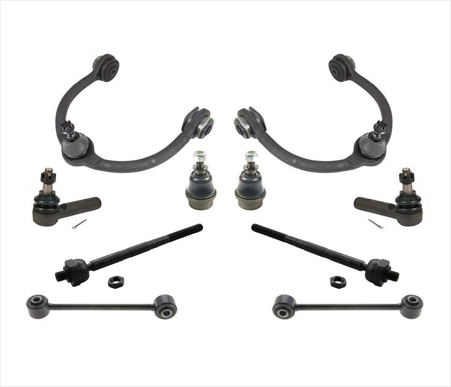 Kit de 10 piezas de rótulas de barra estabilizadora de brazos de control superior para Jeep Grand Cherokee 05-10