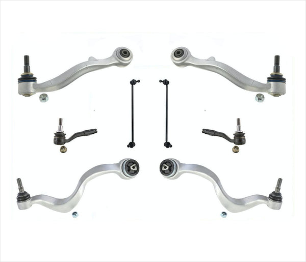 For BMW 02-08 750 745 03-08 760LI Front Lower Control Arms Tie Rods & Links