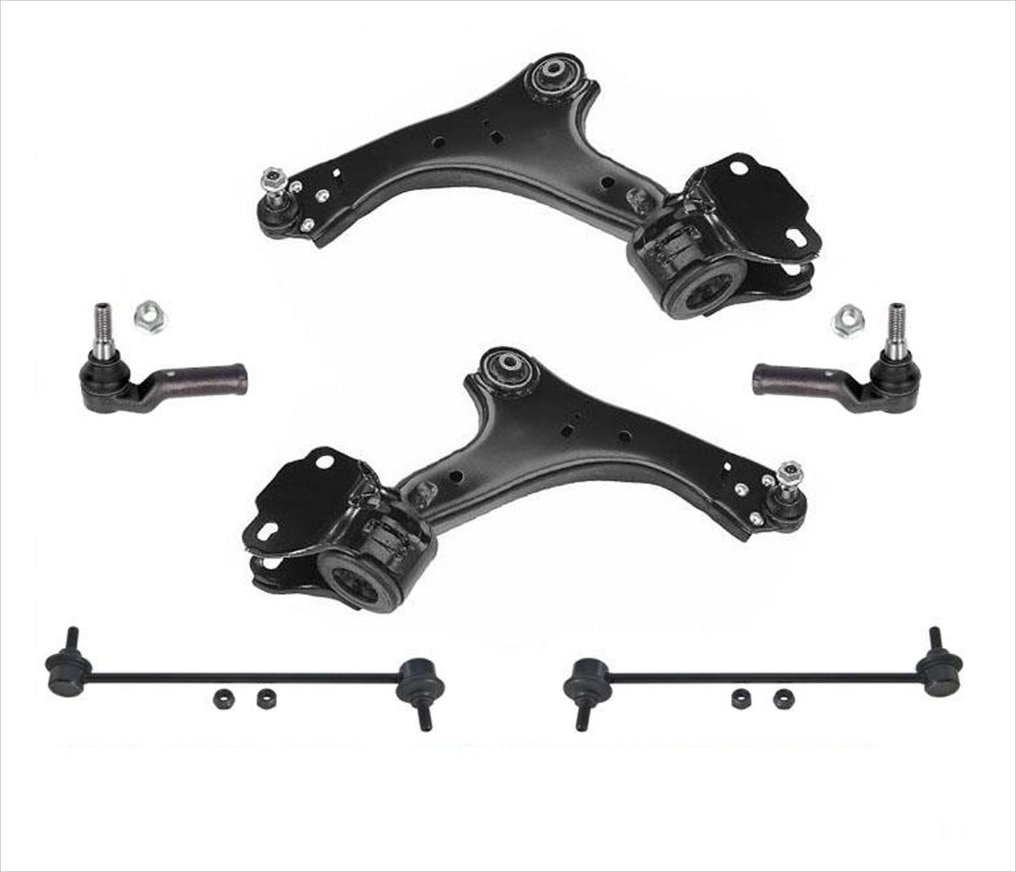 Brazo de control inferior y bujes de rótula delanteros para Volvo S60 07-15 S80 2011-2015