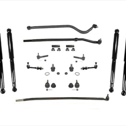 Drag Link Tie Rods Track Bar Sway Bar Links BJ Shocks For Dodge Ram 1500 98-99