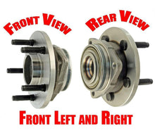 (2) FRONT Wheel Bearing and Hub Assembly For 05-10 Dakota 4x4 Rear ABS Only