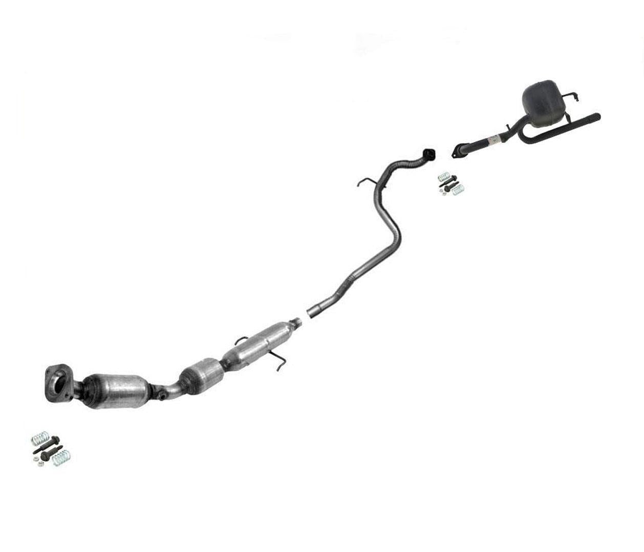 Silenciador de tubo de extensión del convertidor catalítico para Toyota Yaris 1.5L Hatchback 06-11