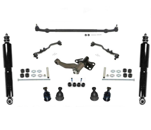 98-04 Frontier 4 Cly Rear Wheel Drive Ball Joints Tie Rods I arm Center Link 13p