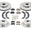 For 1999-2001 Lexus RX300 Front Wheel Drive Lexus Disc Brake Rotors Pads 8pc