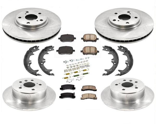 For 1999-2001 Lexus RX300 Front Wheel Drive Lexus Disc Brake Rotors Pads 8pc