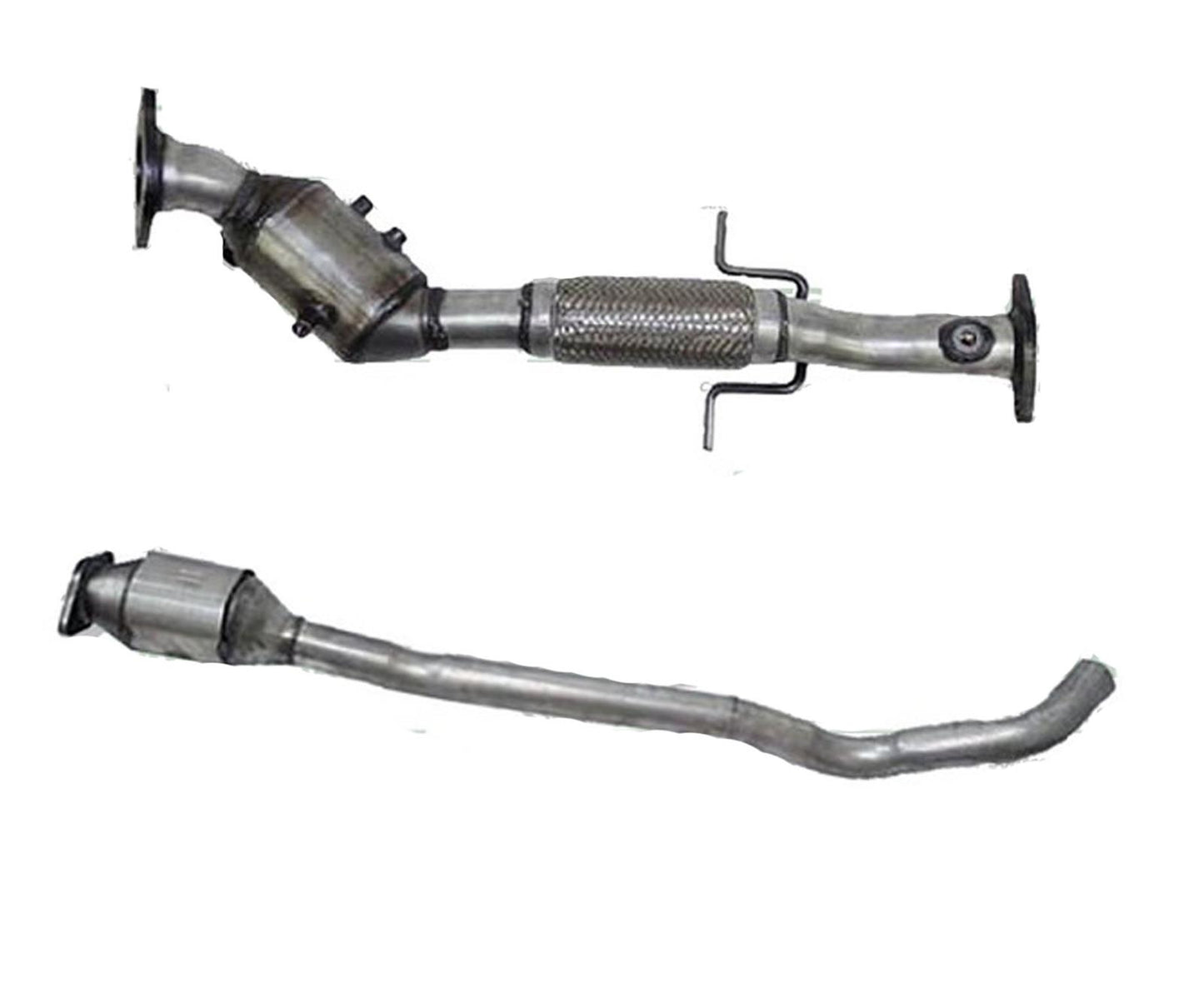 For 10-13 Transit Connect 2.0 Flex Pipe Frt & Rr Main Catalytic Converter USA
