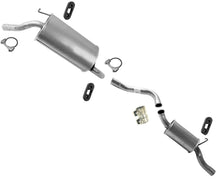 Sistema de escape Ext Pipe Silenciador Tubo de escape para Ford Transit Connect 2010-2013