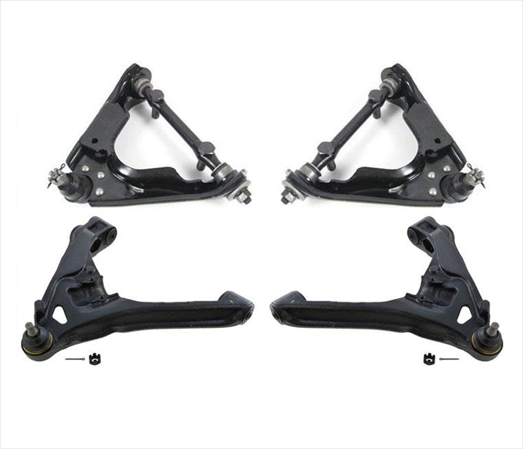 00-03 Durango 00-04 Dakota 4WD Upper And Lower Control Arms Bushings Ball Joints