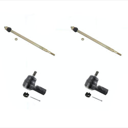 For 2001-2005 Honda Civic EX LX DX HX Set of (2) Front Inner & Outer Tie Rod