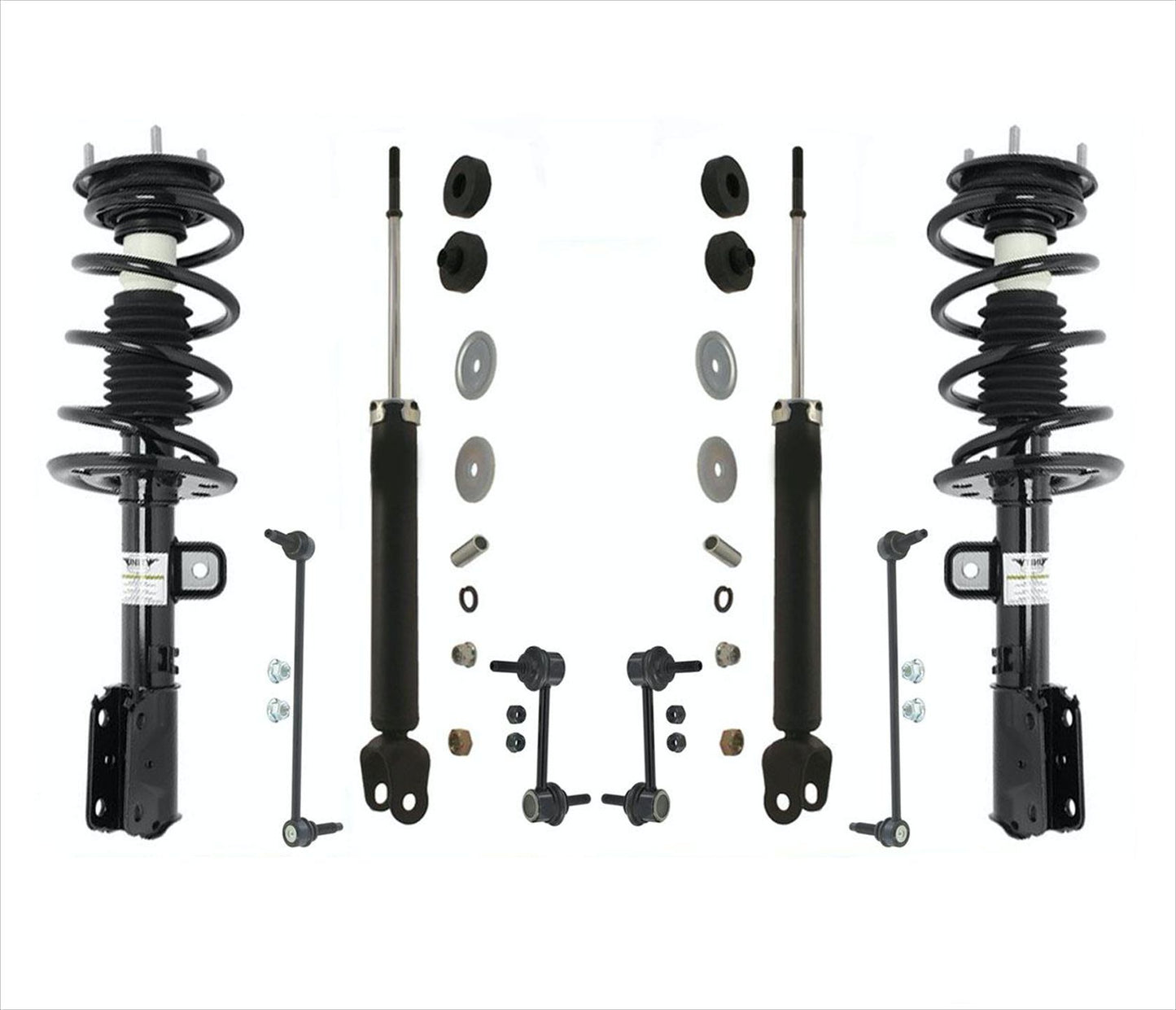 Complete Struts Shocks Links Fits For FRONT Wheel Drive Ford Explorer 11-12 8pc