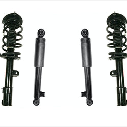 Front Left & Right Complete Struts & Rear Shocks fits 10-12 Hyundai Santa Fe