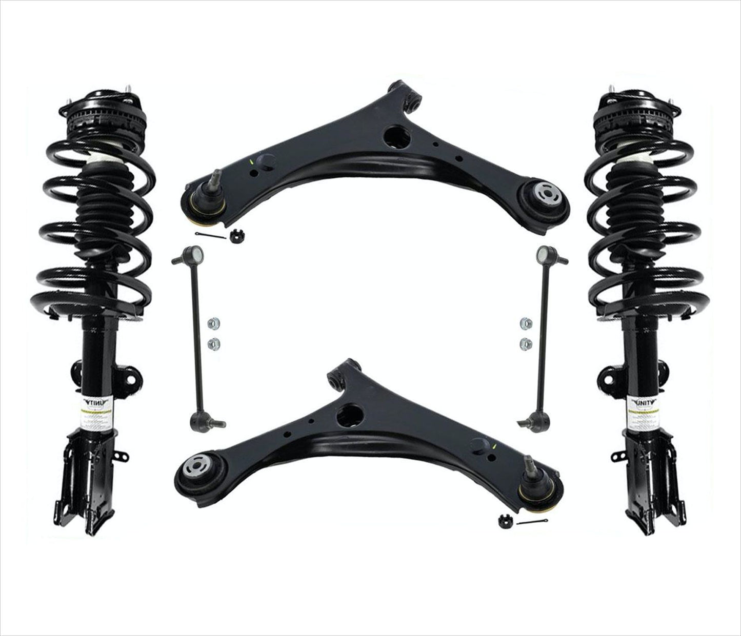 Front Complete Struts Control Arms & Links fits Chrysler Town & Country 08-16