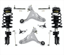Front Complete Struts Lower Control Arm BJ Tie Rods & Links For Volvo S60 01-07