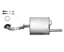 Silenciador trasero de escape con pernos de junta para Toyota Yaris Hatchback 2006-2015