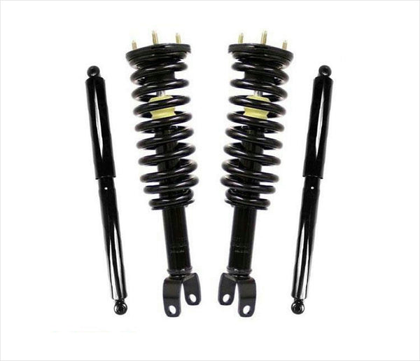 Puntales delanteros completos y amortiguadores traseros para Dodge Dakota 2005-2009 con tracción trasera