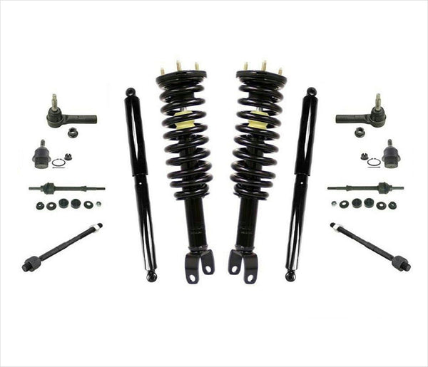 For Rear Wheel Drive Only 05-09 Dodge Dakota Coil Springs Struts Chassis 12pc