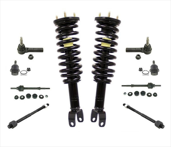 Puntales delanteros, varillas de amarre, rótulas para tracción trasera Dodge Dakota 05-09