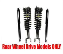 Front Complete Struts & Rear Shocks Fits Rear Wheel Drive 05-09 Dodge Dakota 4pc