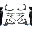 For Rear Wheel Drive Models Only 05-09 Dakota Control Arm Coil Spring Struts 12p