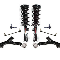 Coil Spring Struts Rods Sway Control Arms for Pontiac Torrent 07-09 3.4L 8pc