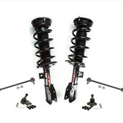 Fits For 08-10 VUE 3.5L Front Coil Spring Struts Ball Joints Sway Bar links 6Pc