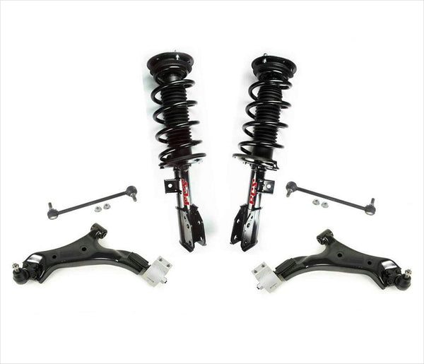 Se adapta a 08-10 VUE 3.5L puntales de resorte delanteros brazos de Control bola J barra estabilizadora 6P