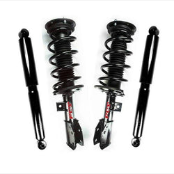Fits 08-10 VUE 3.5L XR XE Front L & R Coil Spring Strut Assemblys Rr Shocks 4Pc